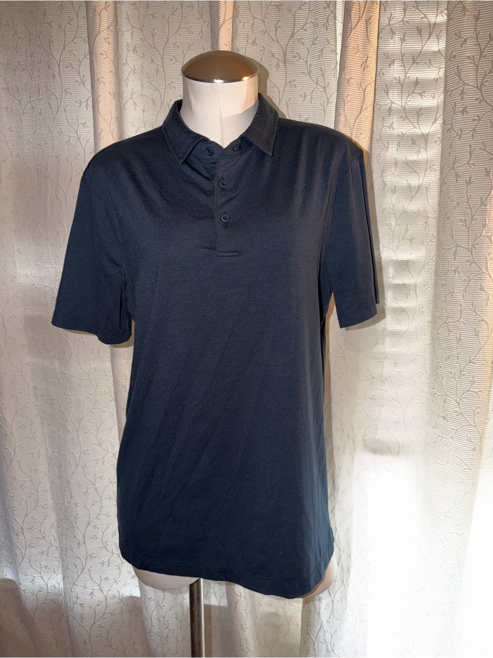 Lululemon dark blue polo